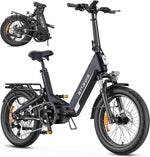 ENGWE L20 3.0 Pro E-Bike Schwarz 48V 15Ah Mittelmotor