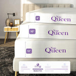 NapQueen Bambus-Holzkohle-Matratze Queen 30,5 cm Mittel Fest