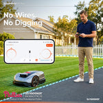 Sunseeker X3 Plus Mähroboter 0,3 Acre App-Steuerung KI Navigation