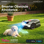 Sunseeker X3 Plus Mähroboter 0,3 Acre App-Steuerung KI Navigation