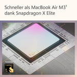 Microsoft Surface Laptop 15 Zoll Snapdragon X Elite 12 Kerne 16 GB RAM 512 GB SSD Platin