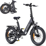 ENGWE L20 3.0 Boost E Bike 48V 13,5Ah 250W 20 Zoll Schwarz