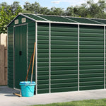 Rantry Gartenhaus Grün 191x980x198 Cm Verzinkter Stahl
