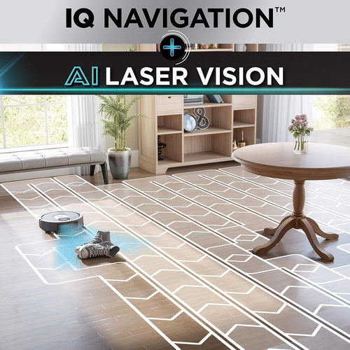 Shark AI Saugroboter RV2001 1300Pa Smart Mapping Schwarz/Silber