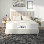 NapQueen Bambus-Holzkohle-Matratze Queen 30,5 cm Mittel Fest